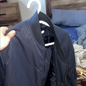 Men's Navy Bomber Jacket